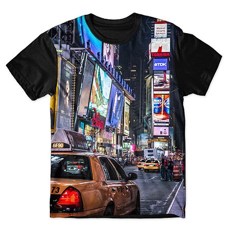 Camiseta As Braba Masculina Taxi Full Print