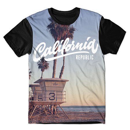 Camiseta As Braba Masculina California 3 Full Print