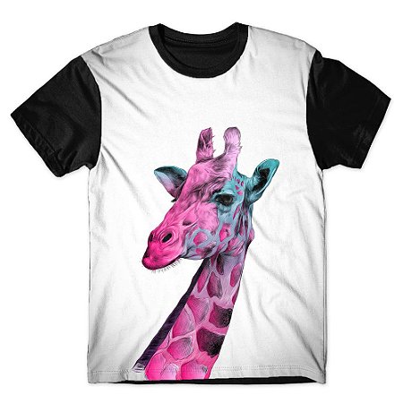 Camiseta As Braba Masculina Girafa Full Print