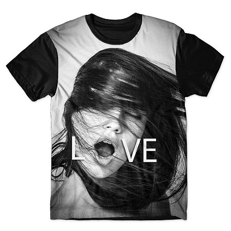 Camiseta As Braba Masculina Love Full Print