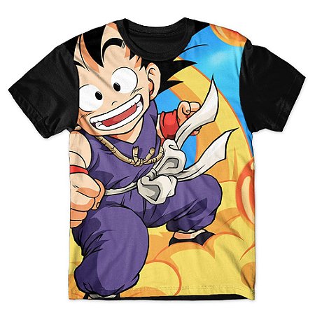 Camiseta As Braba Masculina Goku Full Print