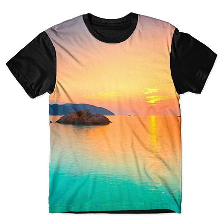 Camiseta As Braba Masculina Paisagem Full Print