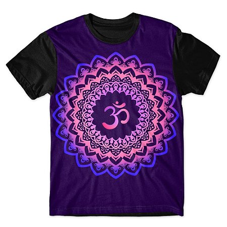 Camiseta As Braba Masculina OM Mandala Full Print