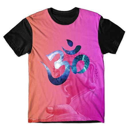 Camiseta As Braba Masculina Om Buda Full Print