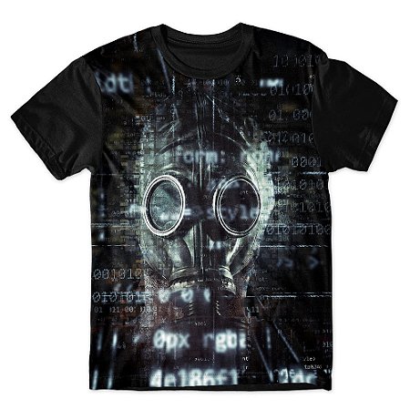Camiseta As Braba Masculina Mascara 3 Full Print