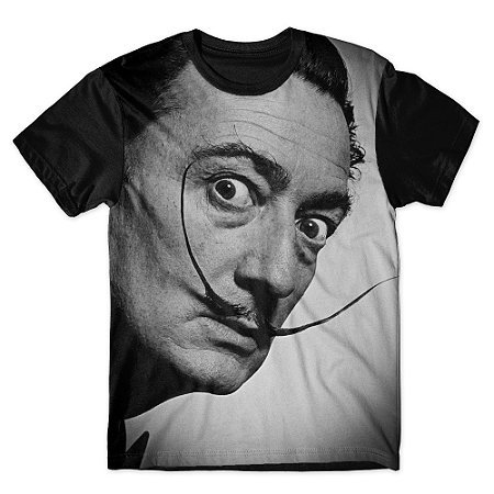 Camiseta As Braba Masculina Salvador Dalí Full Print