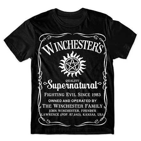 Camiseta As Braba Masculina Winchesters Full Print
