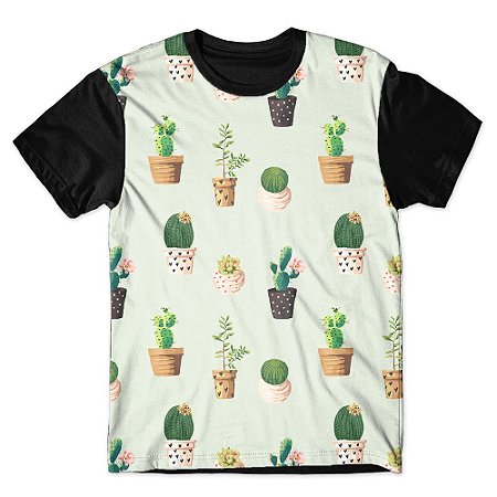 Camiseta As Braba Masculina Cactos Full Print
