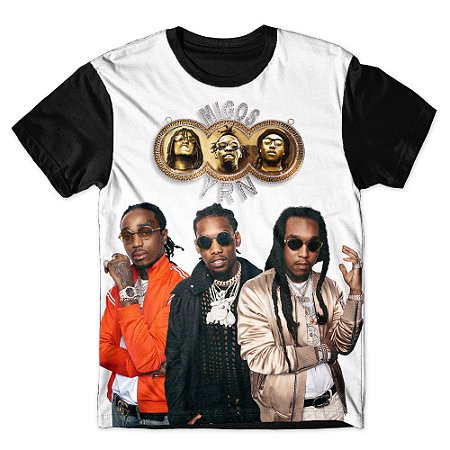 Camiseta As Braba Masculina Migos YRN Full Print