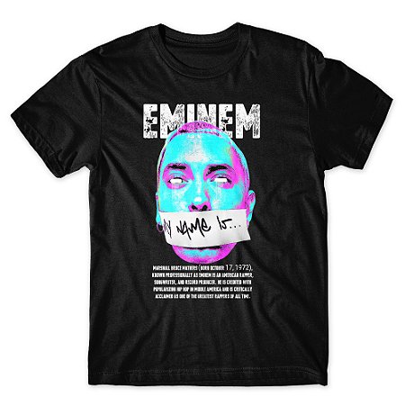 Camiseta As Braba Masculina Eminem Algodão