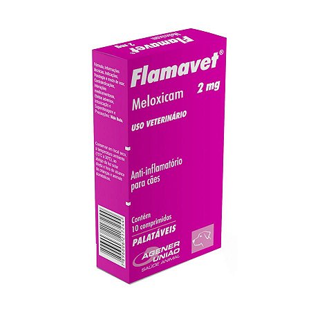 FLAMAVET 2MG - Blister COM 10 COMPRIMIDOS
