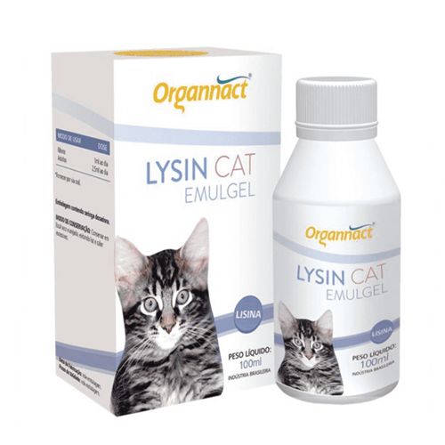 LYSIN CAT EMULGEL - 100ML