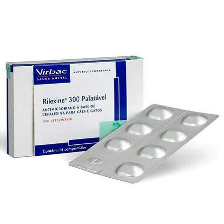 Rilexine 300mg - 7 comprimidos