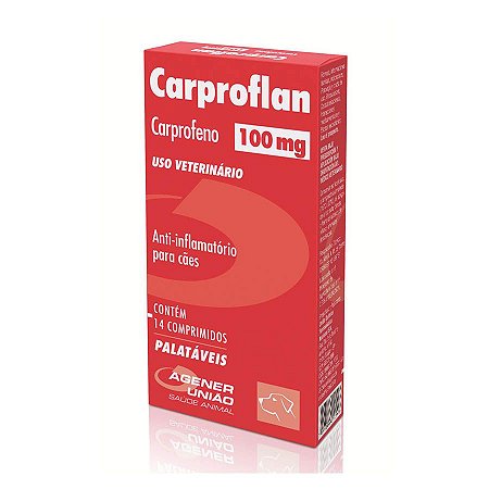 CARPROFLAN 100 MG COM 14 COMPRIMIDOS