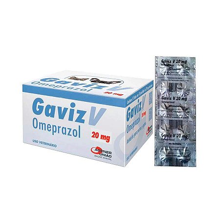 GAVIZ 20MG - OMEPRAZOL COM 10 COMPRIMIDOS