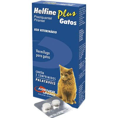HELFINE PLUS - GATOS COM 2 COMPRIMIDOS