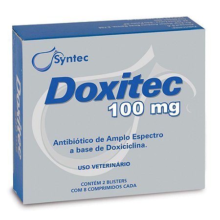 DOXITEC 100MG - COM 16 COMPRIMIDOS