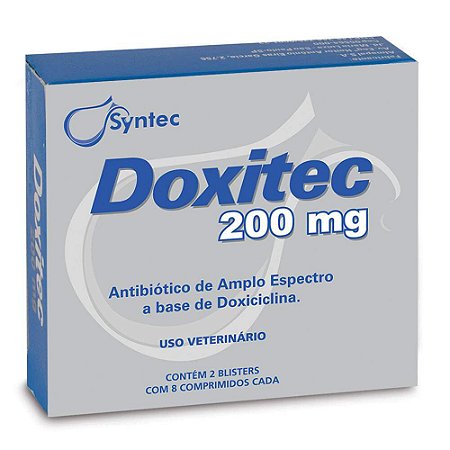 DOXITEC 200MG - COM 16 COMPRIMIDOS