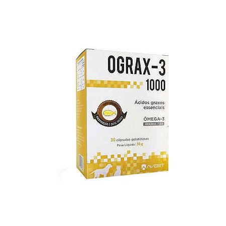 Ograx-3 1000mg - 30 cápsulas