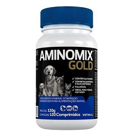 AMINOMIX GOLD - 120 COMPRIMIDOS