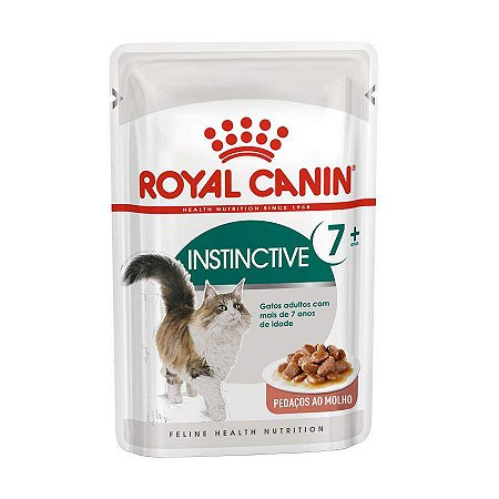 Ração Royal Canin Feline Veterinary Sache Instinctive 7+ 85G