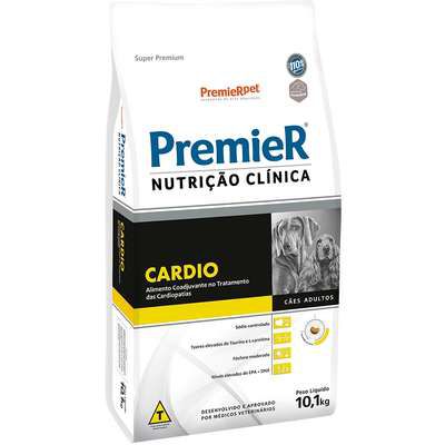 Ração Premier Nutrição Clínica Cães Cardio 10,1Kg