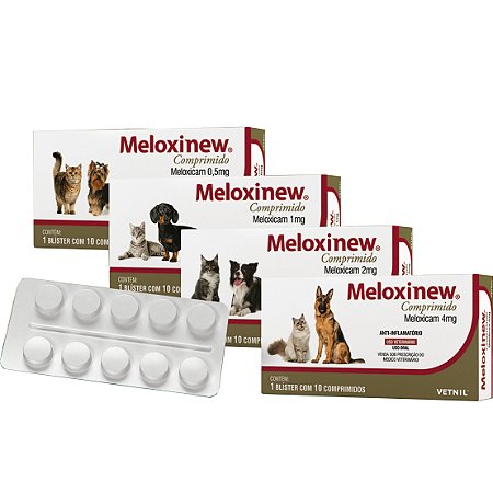 MELOXINEW 0,5MG - COM 10 COMPRIMIDOS