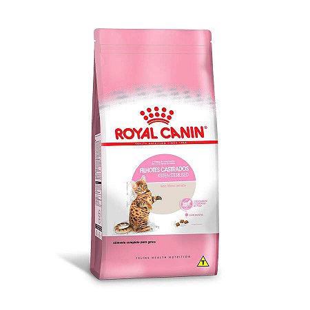 Ração Royal Canin Feline Kitten Filhotes Sterilised 1,5Kg