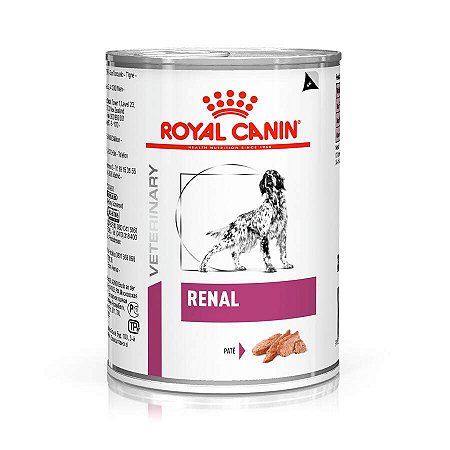 Ração Royal Canin Veterinary Renal Wet 410G