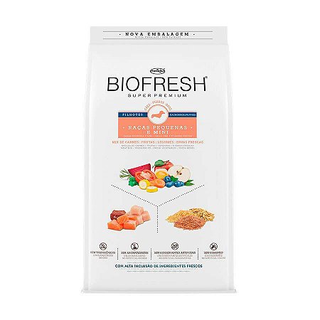 Ração Biofresh Filhote Raças Pequenas e Minis 1kg