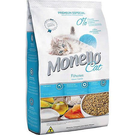 RAÇÃO MONELLO CAT FILHOTE 1KG