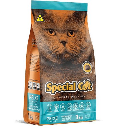 Ração Special Cat Premium Adultos Peixe 10.1Kg