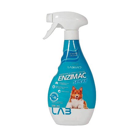 Eliminador de Odores e Manchas Enzimac Cães Spray 500ml