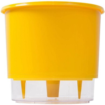 Vaso Autoirrigável Amarelo N02
