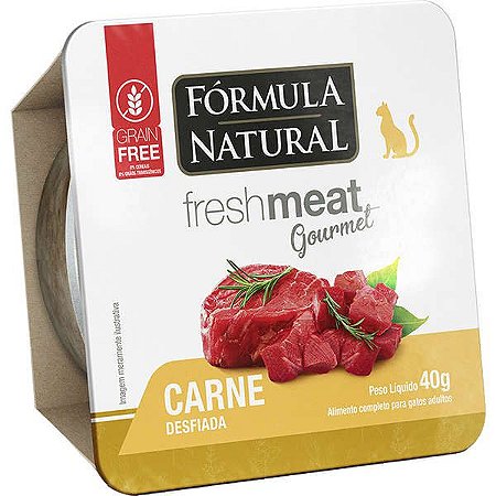 Patê Fórmula Natural Gourmet para Gatos - Carne 40g