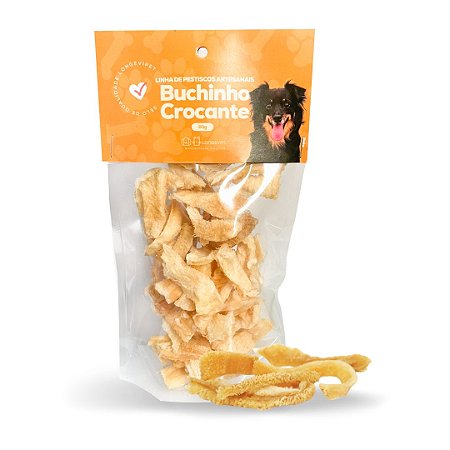 Petisco Natural LongeviPet - Buchinho Crocante 60g