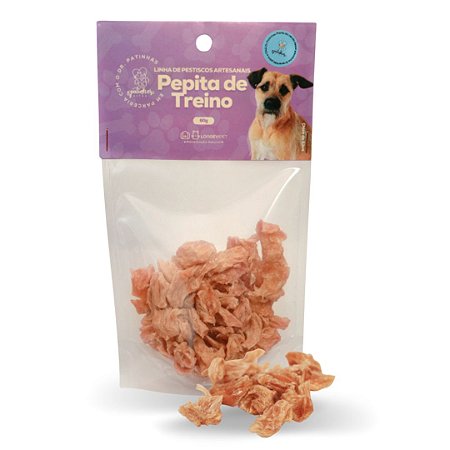 Petisco Natural LongeviPet - Pepita de Treino 60g