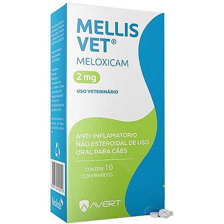 Mellis Vet 2mg - 10 comprimidos