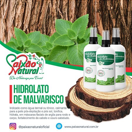 Hidrolato de Malvarisco (Indisponível - Entressafra das plantas)