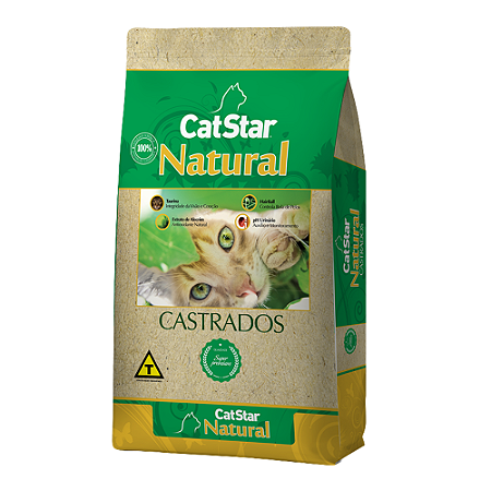 Ração Cat Star Natural Castrados
