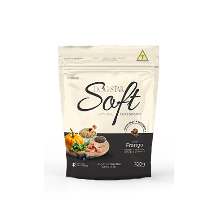 Ração Macia Dog Star Soft Raças Pequenas Mini Bits