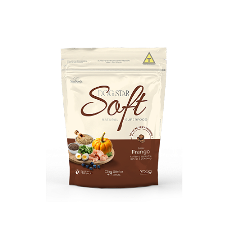 Ração Macia Dog Star Soft Sênior + 7 Anos