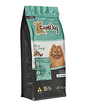 Ração CaneDog Indoor Arroz com Frango Premium Special 10.1k