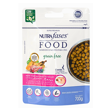 Ração NutraFases Food Grain Free Super Premium