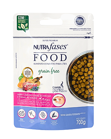 Ração NutraFases Food Grain Free Super Premium