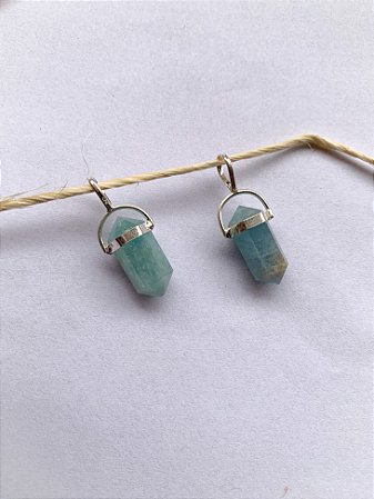 Pingente Água Marinha