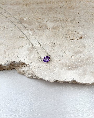 Colar Aurora Ametista