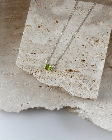 Colar Aurora Peridoto