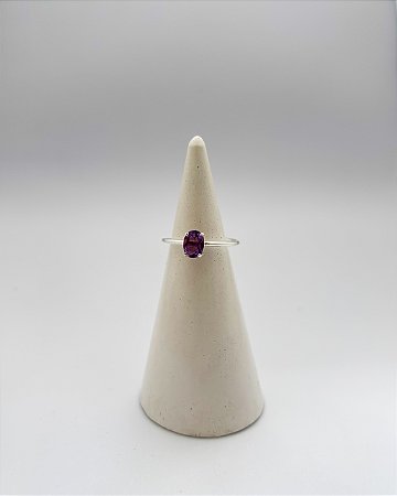 Anel Névoa Ametista