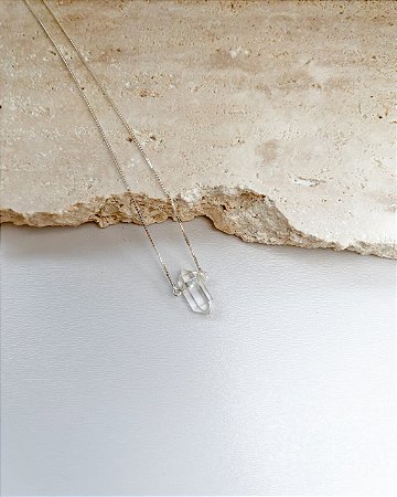 Colar Hera Quartzo Cristal